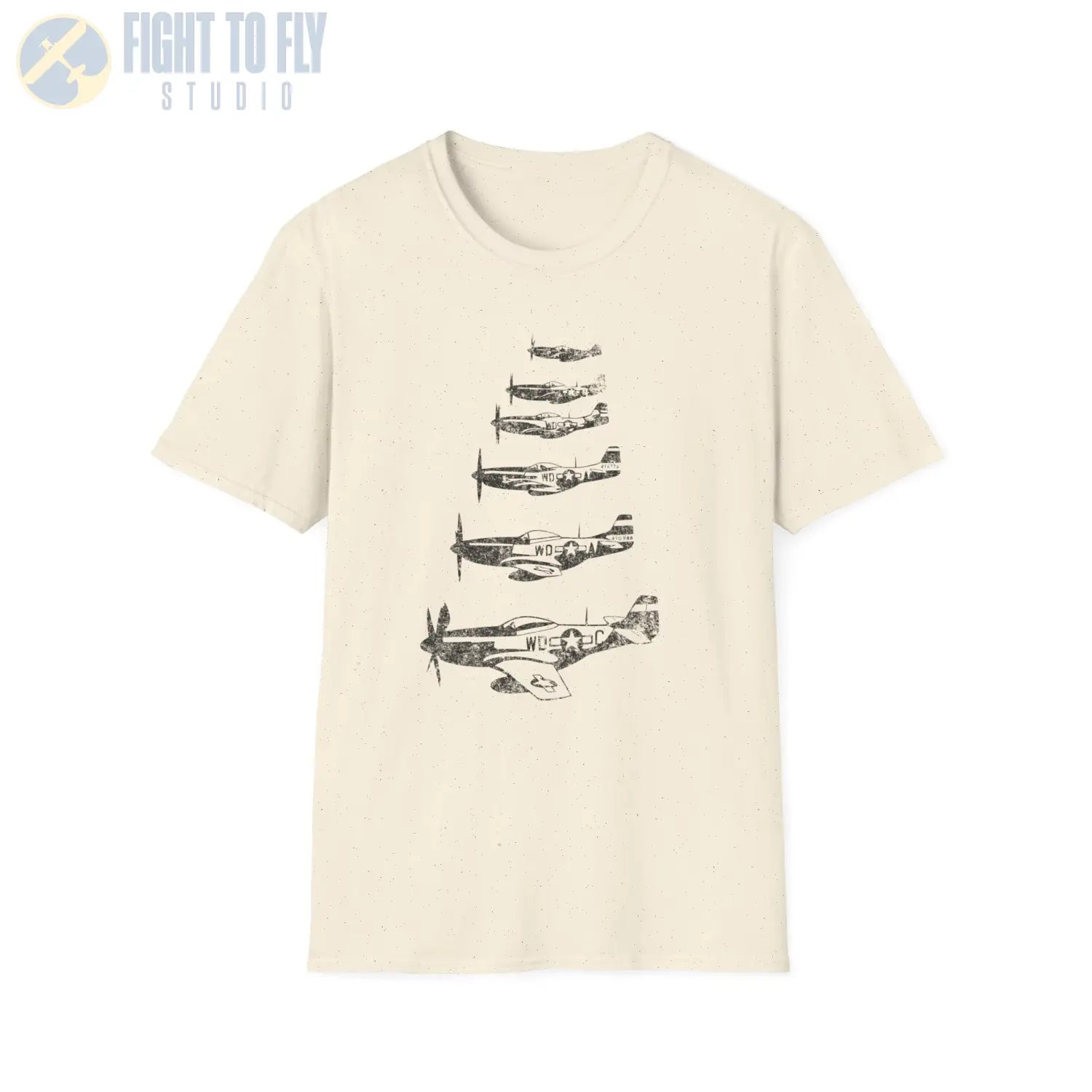 P-51 Mustang “Formation of Legends” WWII T-Shirt - Pilot gifts - warbird t-shirt