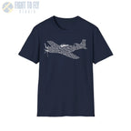 P-51 Mustang NATO Phonetic Alphabet Premium T-Shirt - Pilot gifts - WWII warbird t-shirt