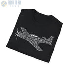 P-51 Mustang NATO Phonetic Alphabet Premium T-Shirt - Pilot gifts - WWII warbird t-shirt