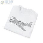 P-51 Mustang NATO Phonetic Alphabet Premium T-Shirt - Pilot gifts - WWII warbird t-shirt