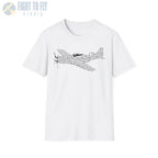 P-51 Mustang NATO Phonetic Alphabet Premium T-Shirt - Pilot gifts - WWII warbird t-shirt