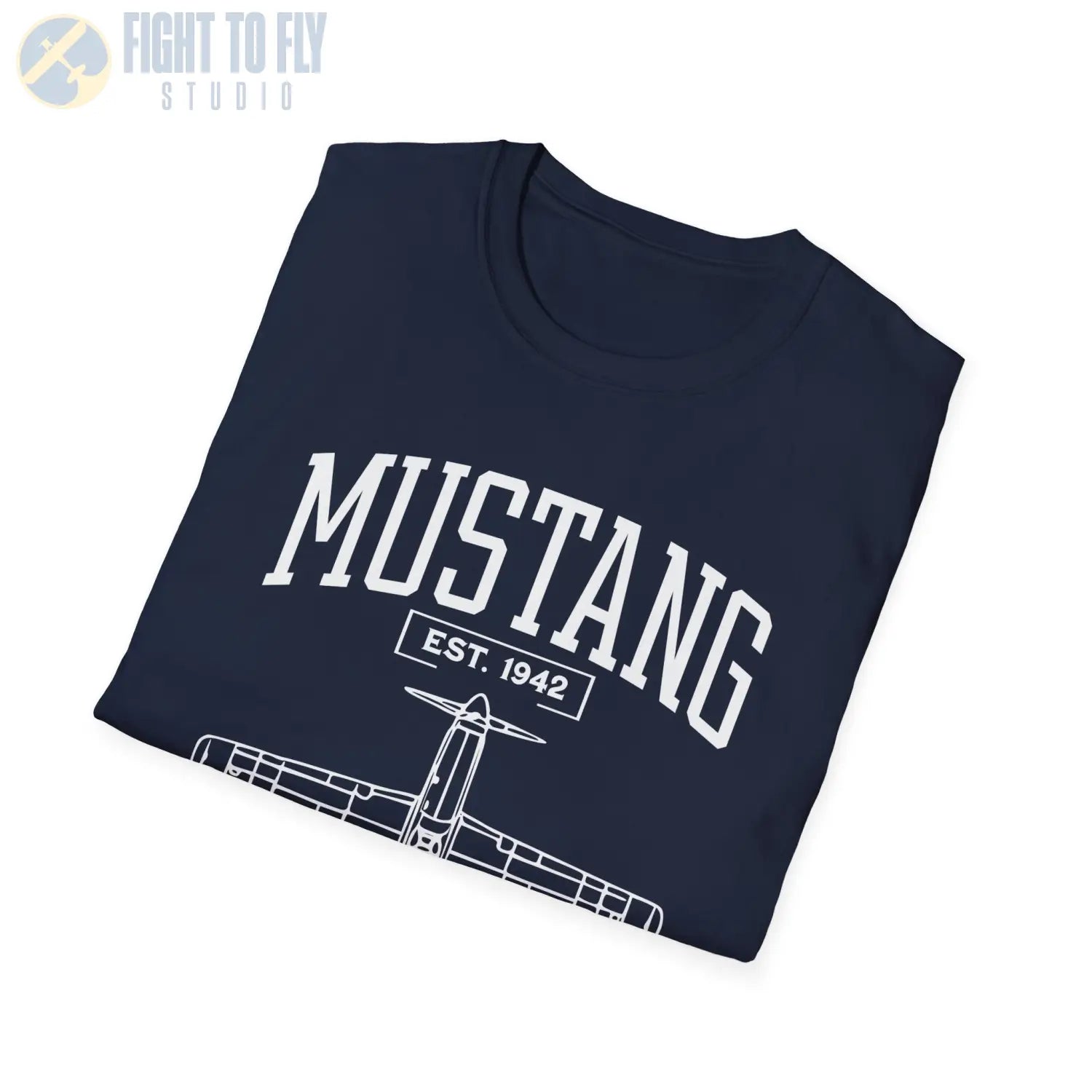 P-51 Mustang - T-Shirt - Pilot gifts - WWII warbird t-shirt