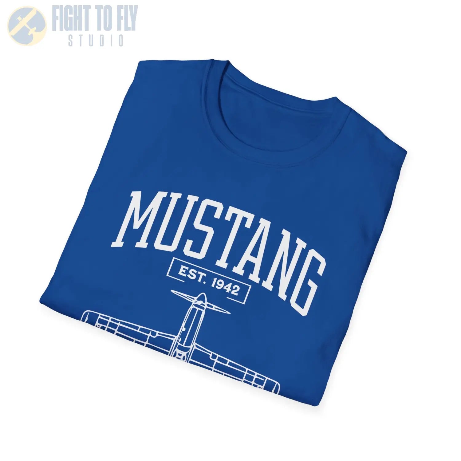 P-51 Mustang - T-Shirt - Pilot gifts - WWII warbird t-shirt