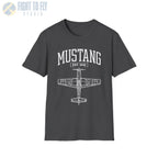 P-51 Mustang - T-Shirt - Pilot gifts - WWII warbird t-shirt