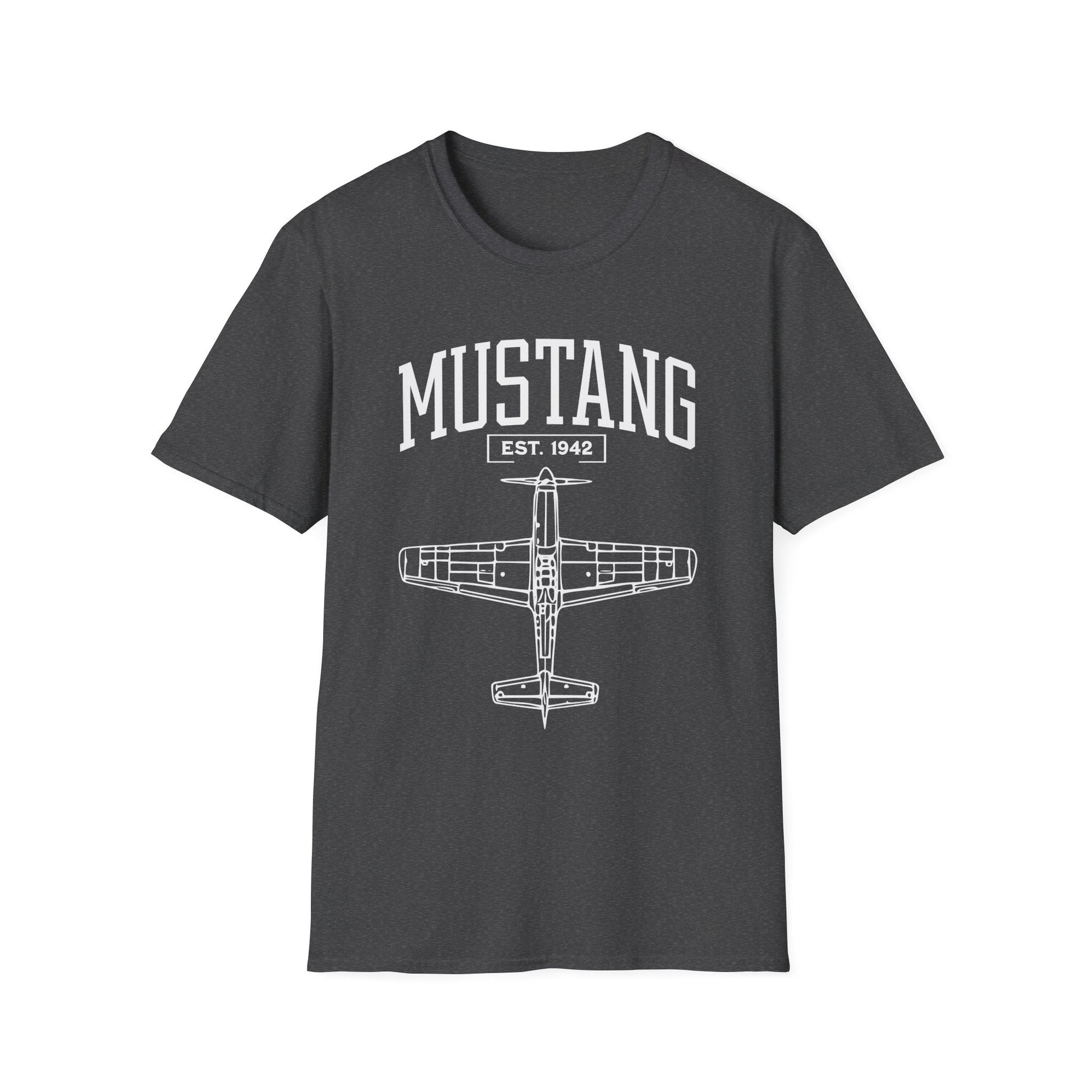P 51 Mustang Premium WWII T Shirt Pilot gifts warbird t shirt