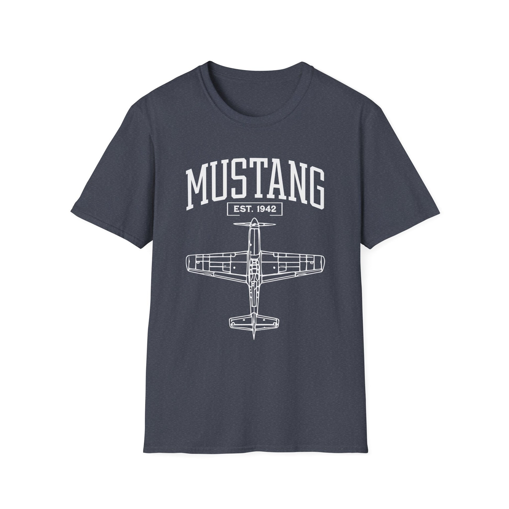 P 51 Mustang Premium WWII T Shirt Pilot gifts warbird t shirt