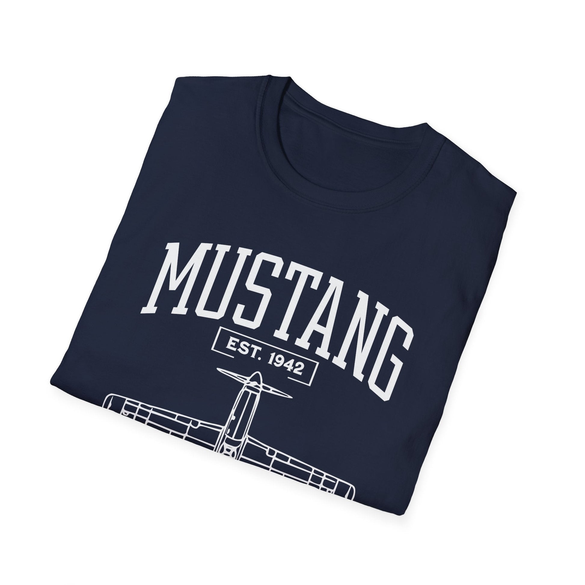 P 51 Mustang Premium WWII T Shirt Pilot gifts warbird t shirt
