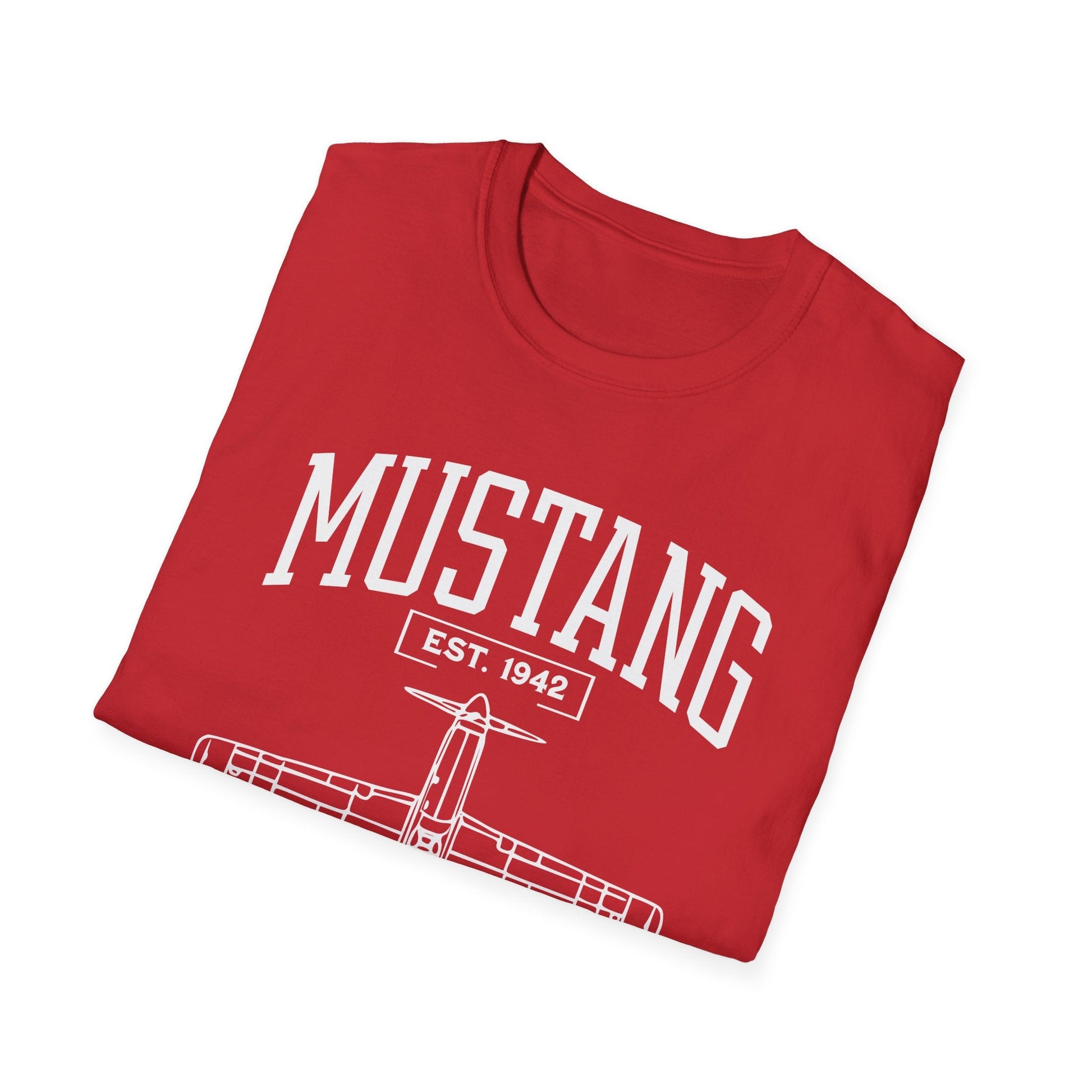P 51 Mustang Premium WWII T Shirt Pilot gifts warbird t shirt