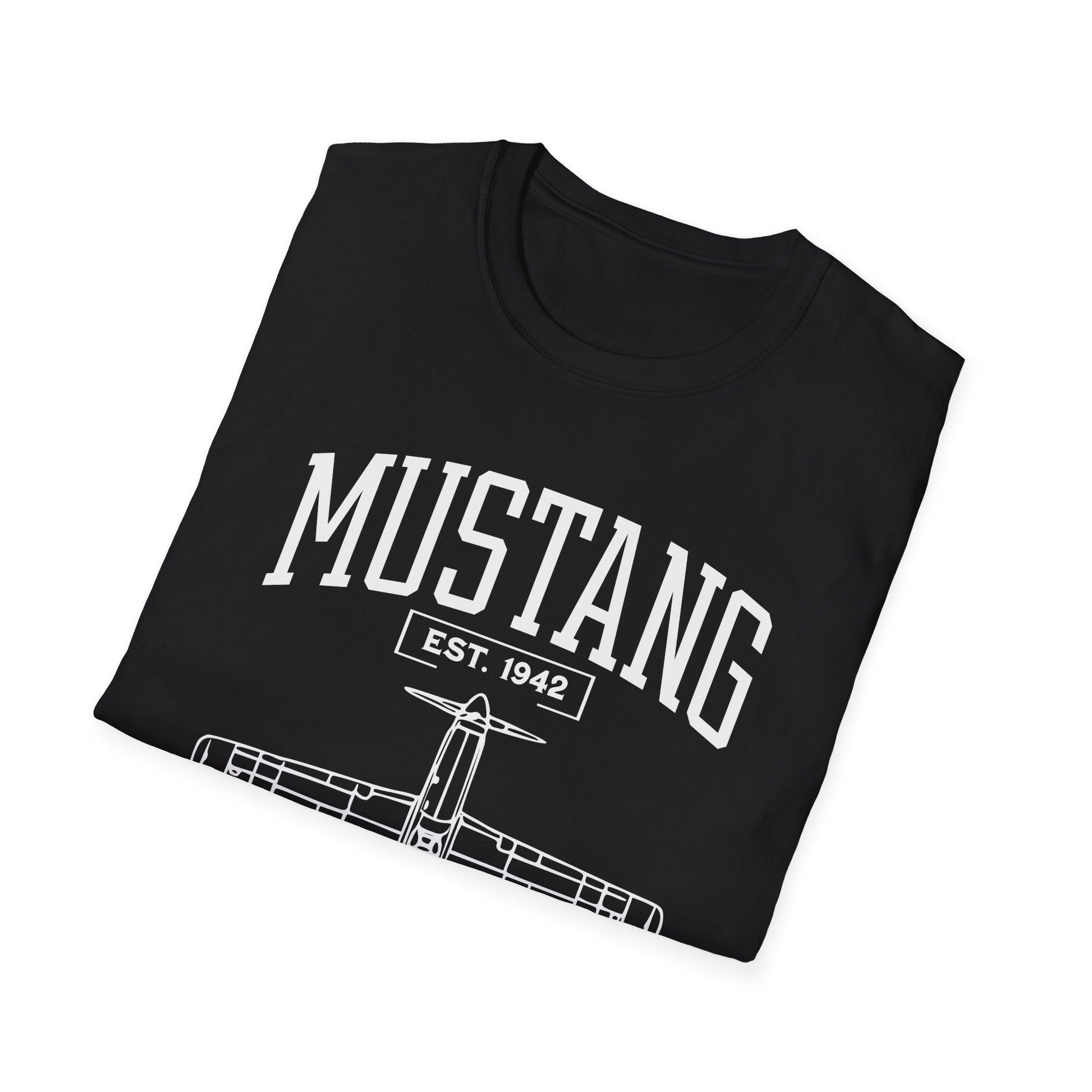 P 51 Mustang Premium WWII T Shirt Pilot gifts warbird t shirt