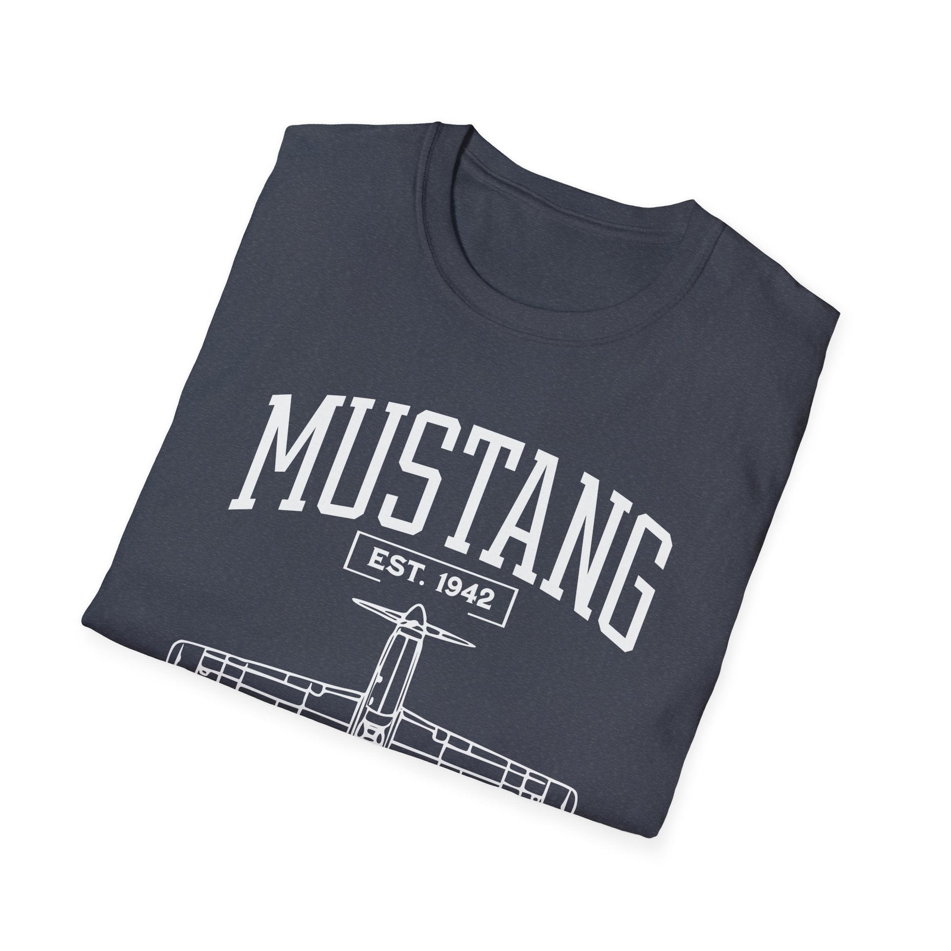 P 51 Mustang Premium WWII T Shirt Pilot gifts warbird t shirt