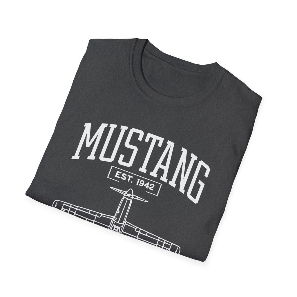 P 51 Mustang Premium WWII T Shirt Pilot gifts warbird t shirt