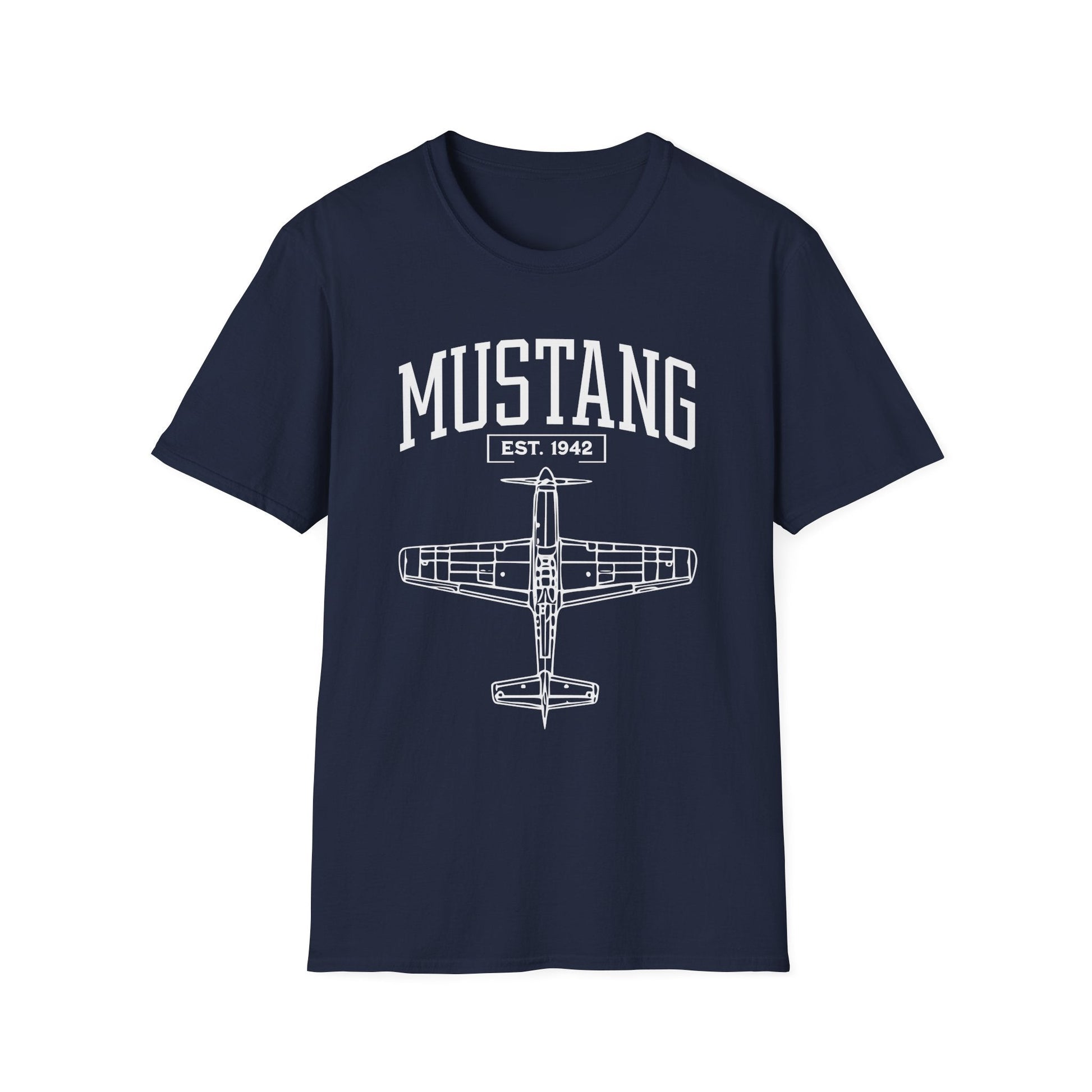 P 51 Mustang Premium WWII T Shirt Pilot gifts warbird t shirt