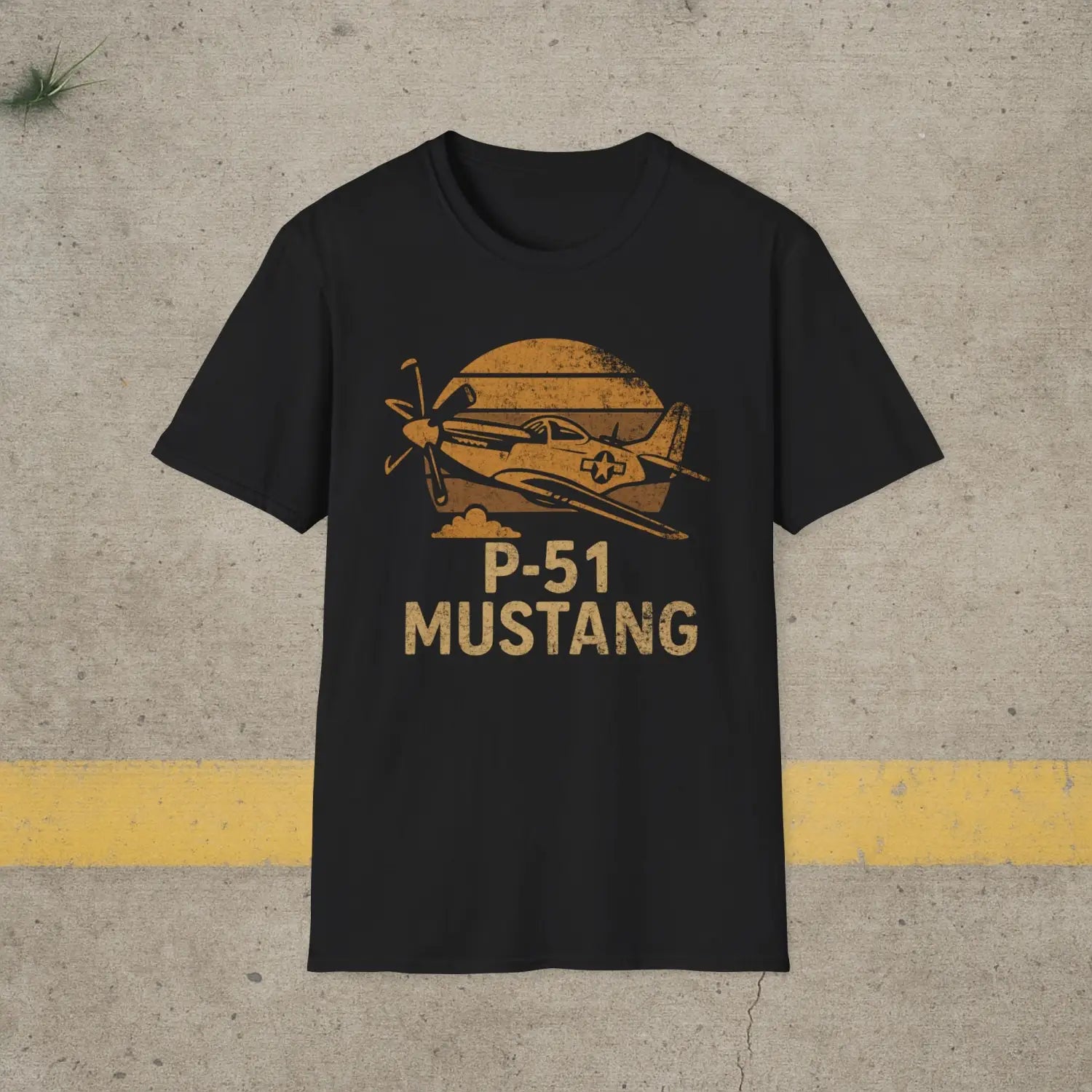 P-51 Mustang “Retro Heritage” WWII T-Shirt - Pilot gifts - warbird t-shirt