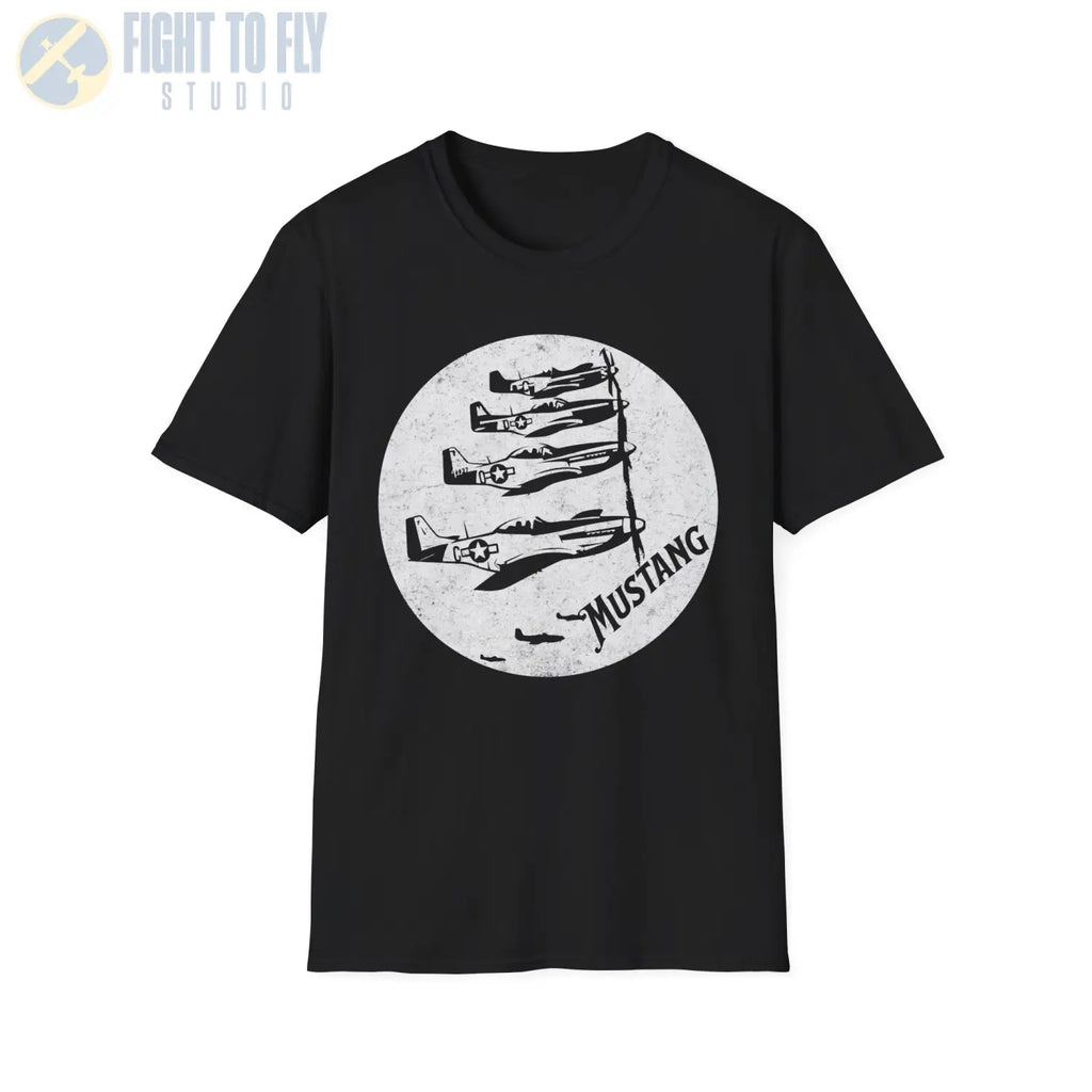 P-51 Mustang “Wings of Victory” WWII T-Shirt - Pilot gifts - warbird t-shirt