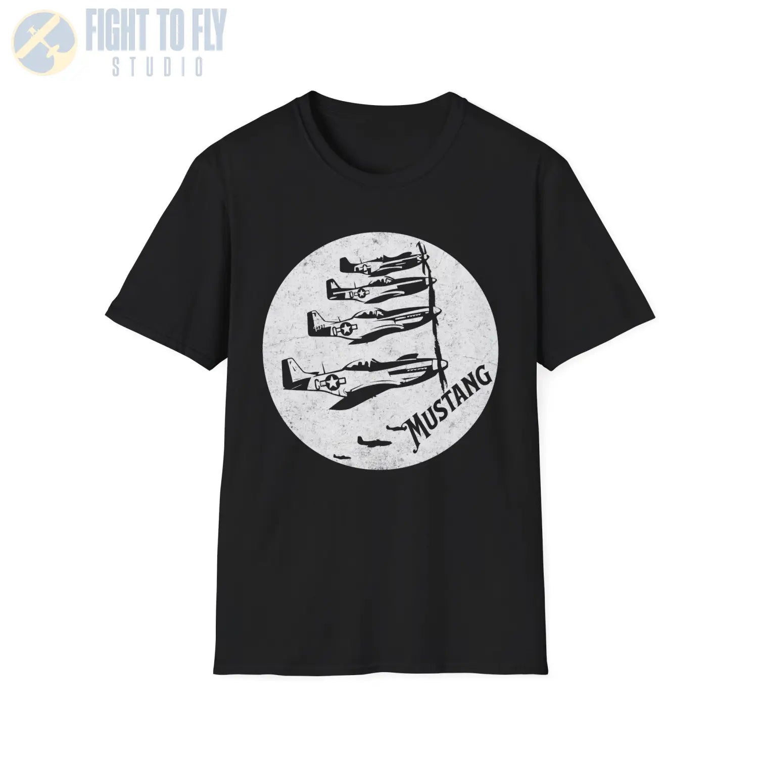 P-51 Mustang “Wings of Victory” WWII T-Shirt - Pilot gifts - warbird t-shirt