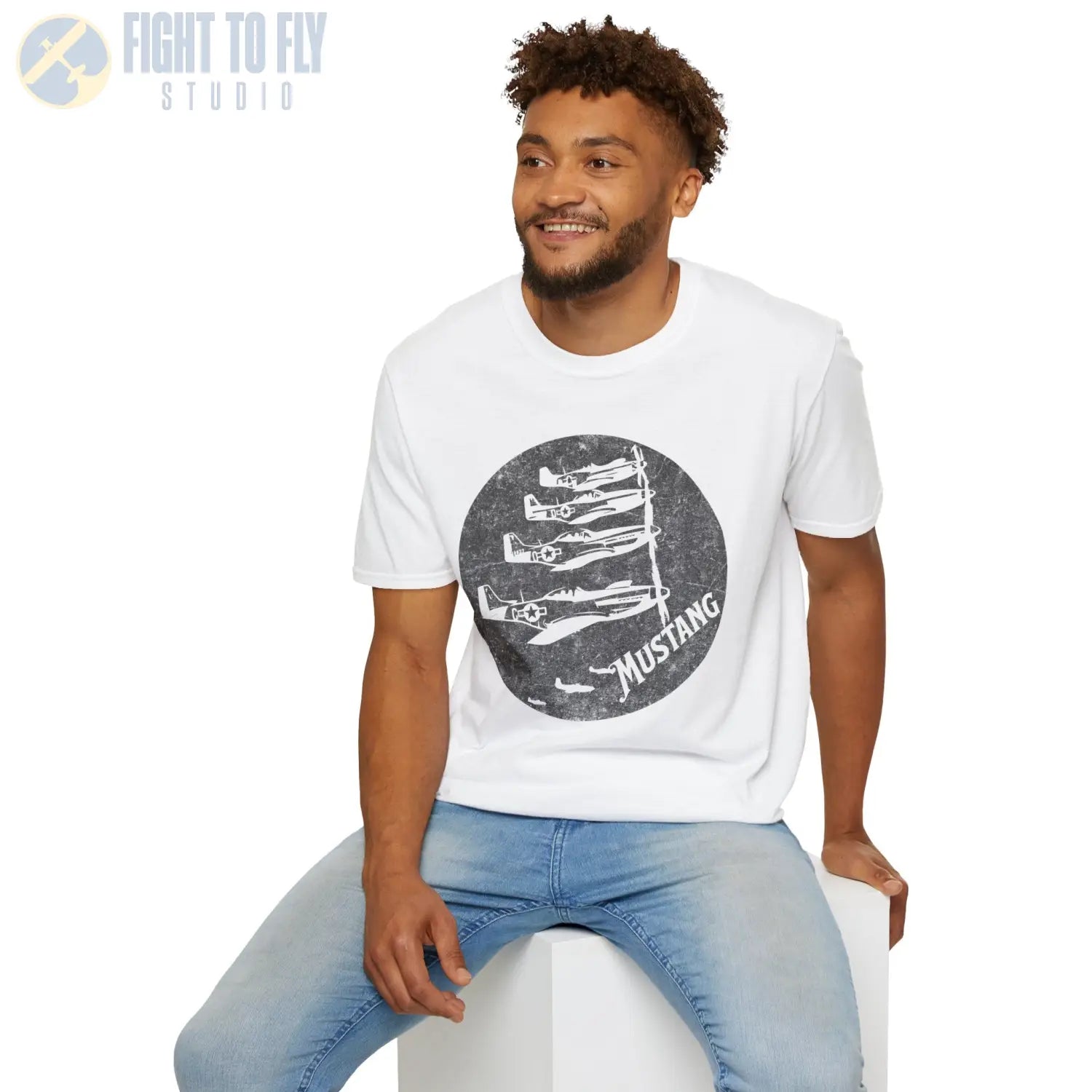 P-51 Mustang “Wings of Victory” WWII T-Shirt - Pilot gifts - warbird t-shirt
