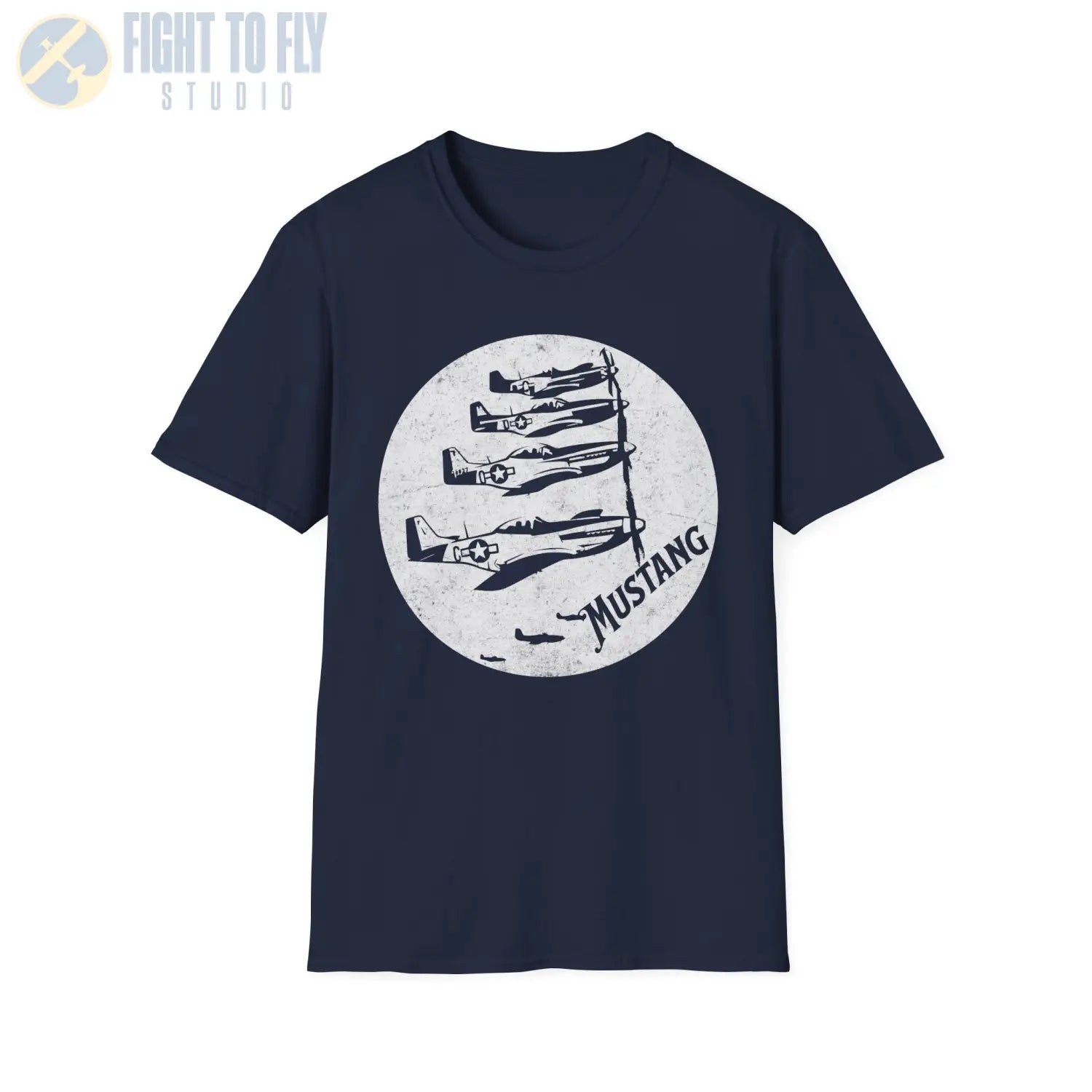 P-51 Mustang “Wings of Victory” WWII T-Shirt - Pilot gifts - warbird t-shirt