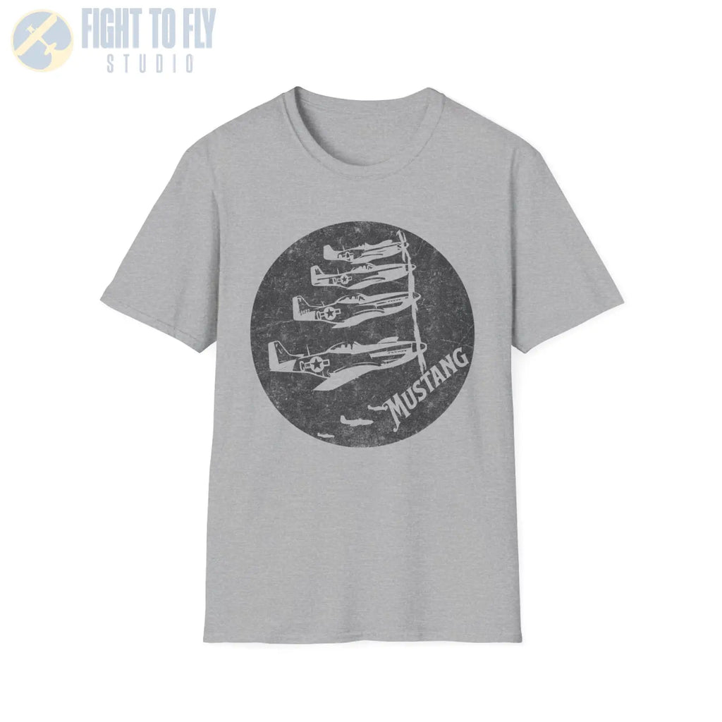 P-51 Mustang “Wings of Victory” WWII T-Shirt - Pilot gifts - warbird t-shirt