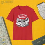 P-51 “Keep ’Em Flying!” - T-Shirt - Pilot gifts - WWII warbird t-shirt