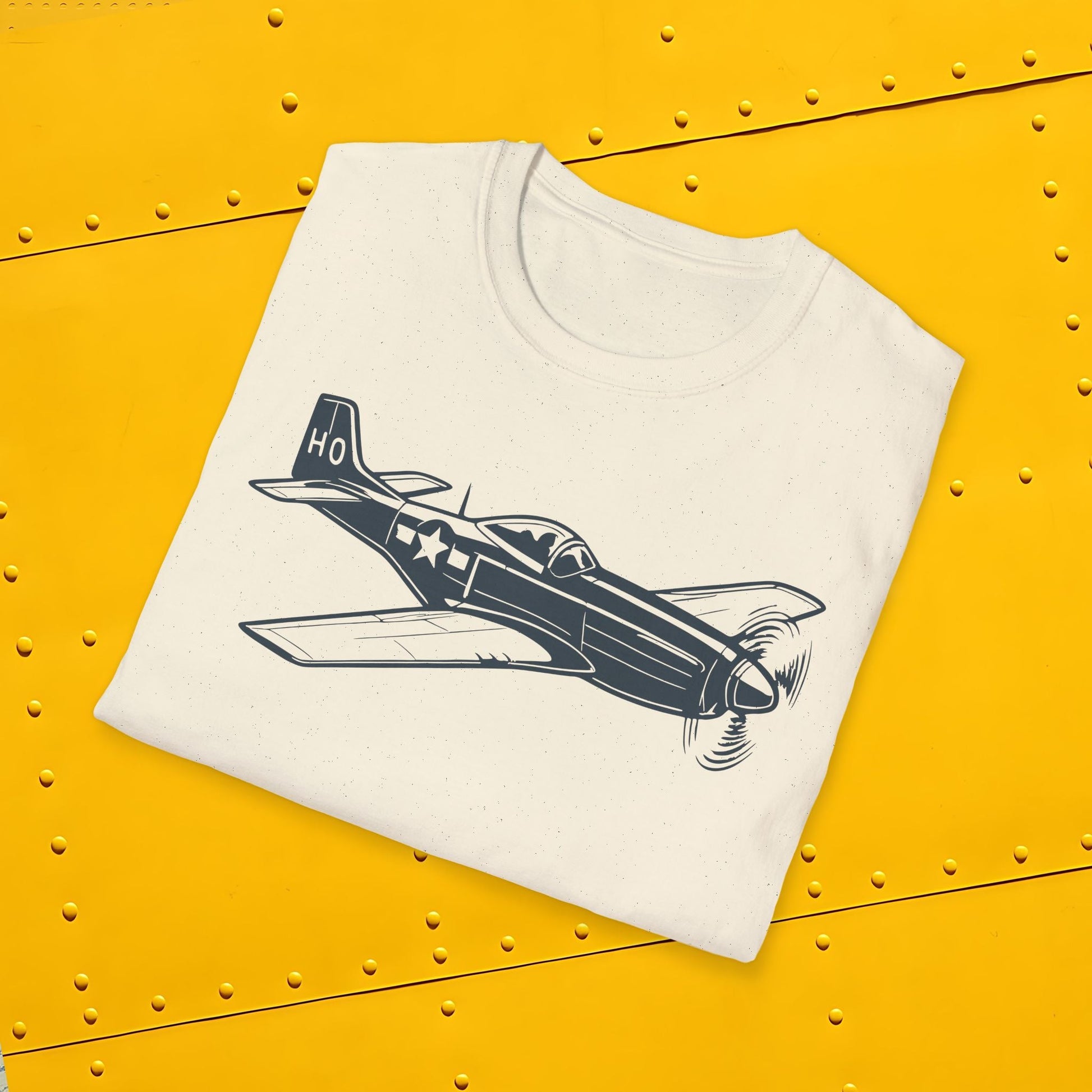 P-51 Premium T-Shirt – North American Mustang WWII Aviation Tee - Pilot gifts - warbird t-shirt