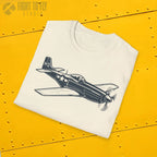 North American P-51 Mustang Premium T-Shirt - Pilot gifts - WWII warbird t-shirt