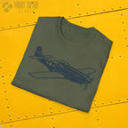 North American P-51 Mustang Premium T-Shirt - Pilot gifts - WWII warbird t-shirt
