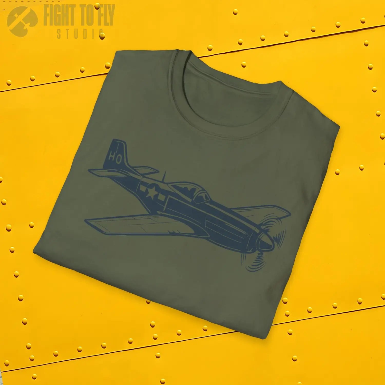 North American P-51 Mustang Premium T-Shirt - Pilot gifts - WWII warbird t-shirt
