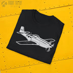 North American P-51 Mustang Premium T-Shirt - Pilot gifts - WWII warbird t-shirt