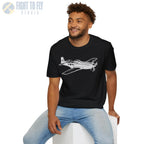 North American P-51 Mustang Premium T-Shirt - Pilot gifts - WWII warbird t-shirt