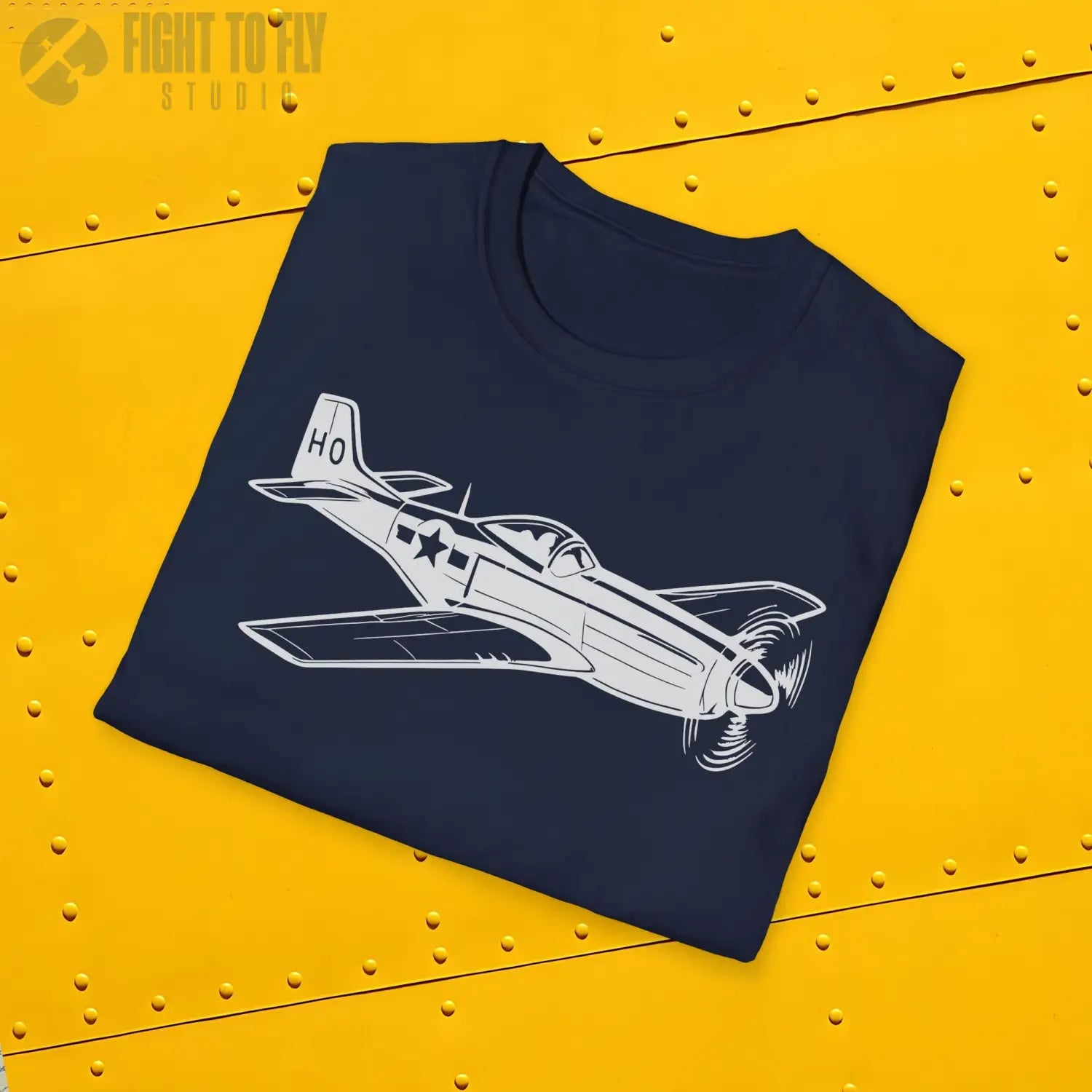 North American P-51 Mustang Premium T-Shirt - Pilot gifts - WWII warbird t-shirt