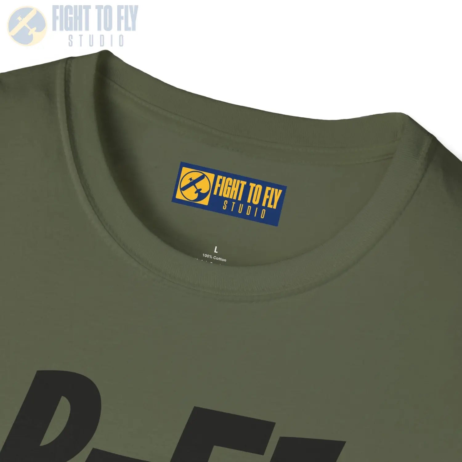 P-51 Mustang Side Profile T-Shirt - Pilot gifts - WWII warbird t-shirt