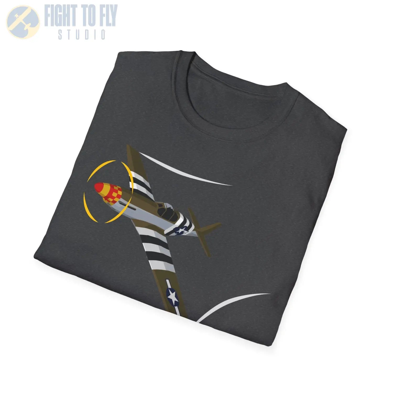 P-51B Mustang Premium T-Shirt - Pilot gifts - WWII warbird t-shirt