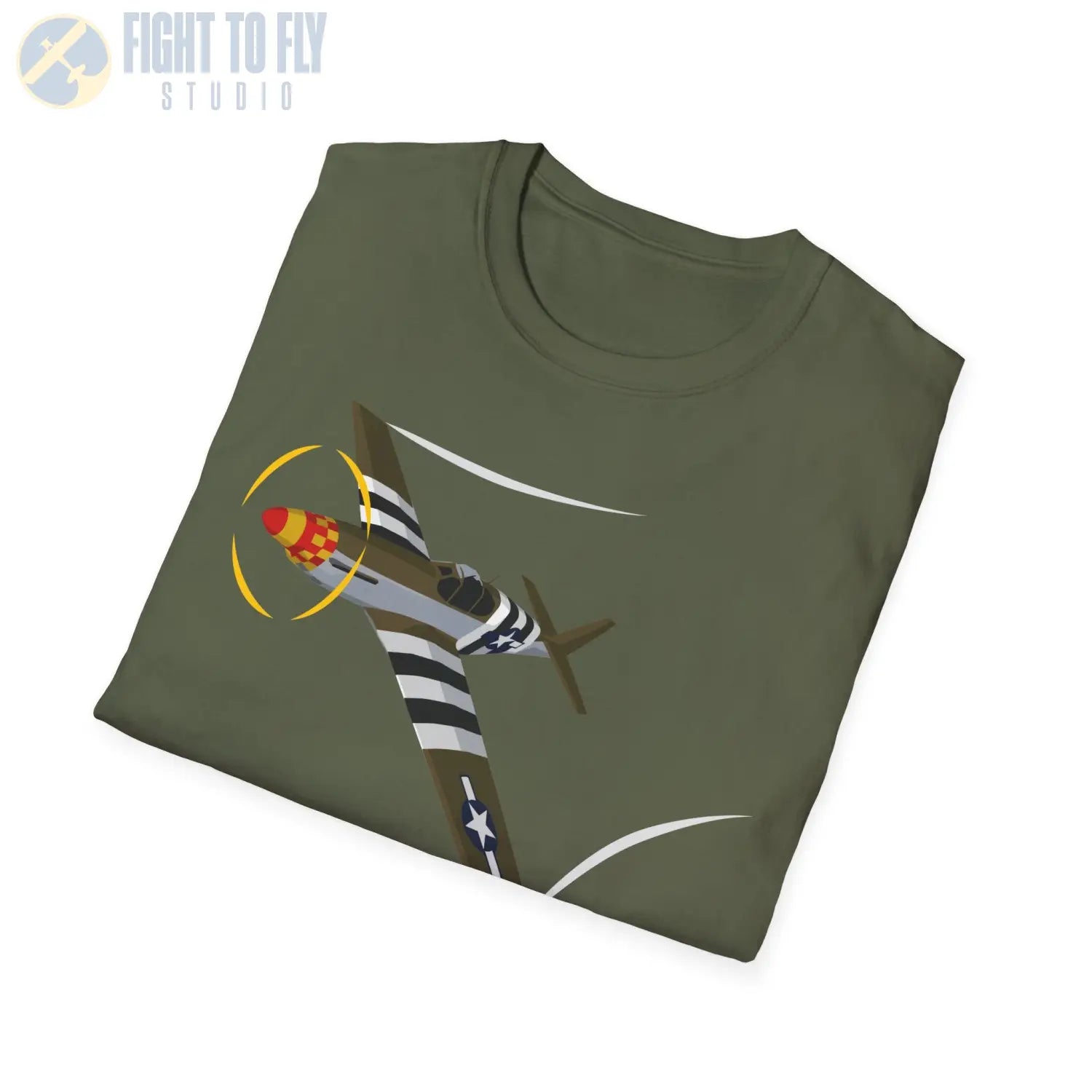 P-51B Mustang Premium T-Shirt - Pilot gifts - WWII warbird t-shirt