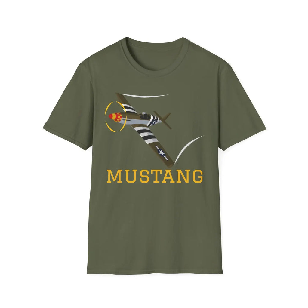 P-51B Mustang Premium T-Shirt - Pilot gifts - WWII warbird t-shirt