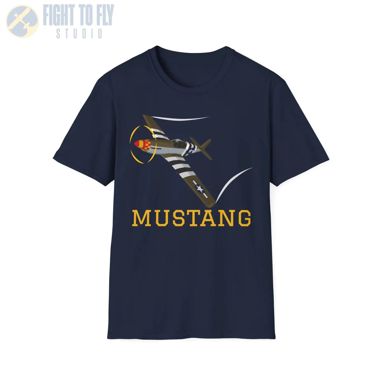 P-51B Mustang Premium T-Shirt - Pilot gifts - WWII warbird t-shirt