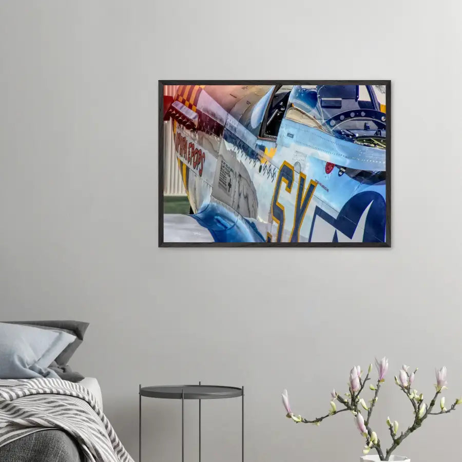 P-51D Mustang - Detail and Power - Print Material - Gifts for pilots - Aviation apparel