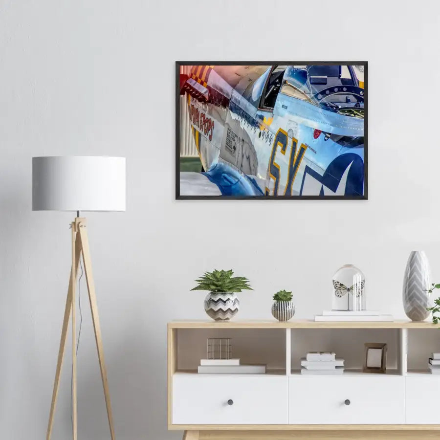 P-51D Mustang - Detail and Power - Print Material - Gifts for pilots - Aviation apparel