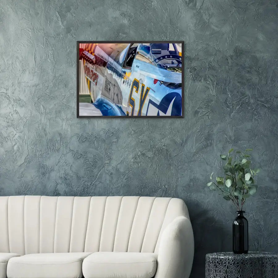 P-51D Mustang - Detail and Power - Print Material - Gifts for pilots - Aviation apparel