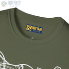 P-51D Mustang Flying T-Shirt - Pilot gifts - WWII warbird t-shirt
