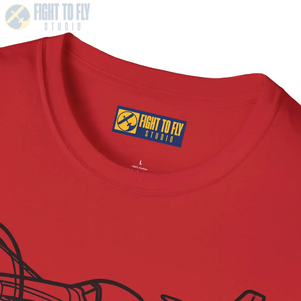 P-51D Mustang Flying T-Shirt - Pilot gifts - WWII warbird t-shirt