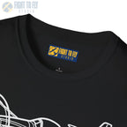 P-51D Mustang Flying T-Shirt - Pilot gifts - WWII warbird t-shirt