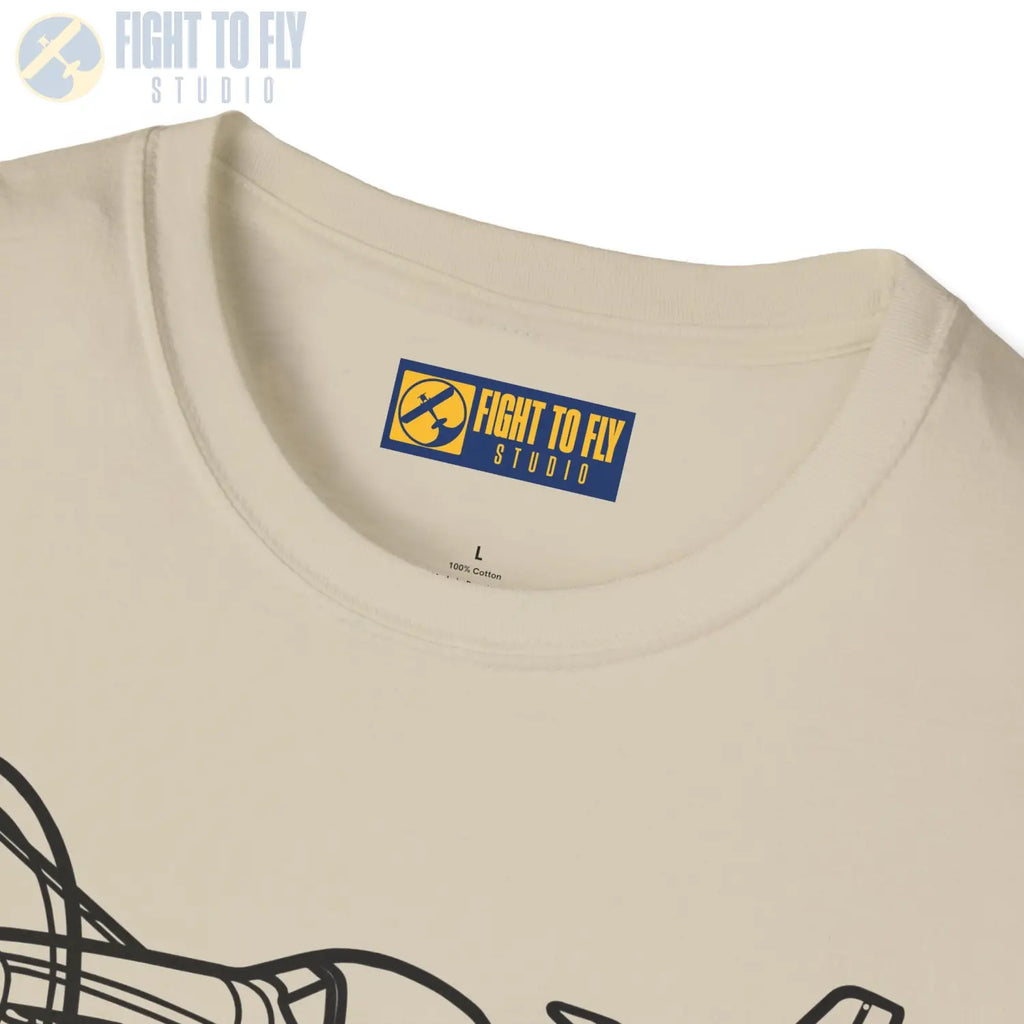 P-51D Mustang Flying T-Shirt - Pilot gifts - WWII warbird t-shirt