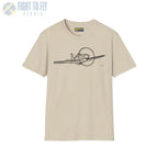 P-51D Mustang Flying T-Shirt - Pilot gifts - WWII warbird t-shirt