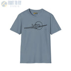 P-51D Mustang Flying T-Shirt - Pilot gifts - WWII warbird t-shirt