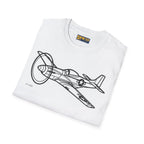 P-51D Mustang Flying T-Shirt - Pilot gifts - WWII warbird t-shirt