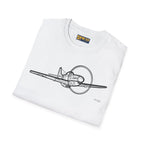 P-51D Mustang Flying T-Shirt - Pilot gifts - WWII warbird t-shirt