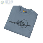 P-51D Mustang Flying T-Shirt - Pilot gifts - WWII warbird t-shirt