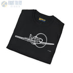 P-51D Mustang Flying T-Shirt - Pilot gifts - WWII warbird t-shirt