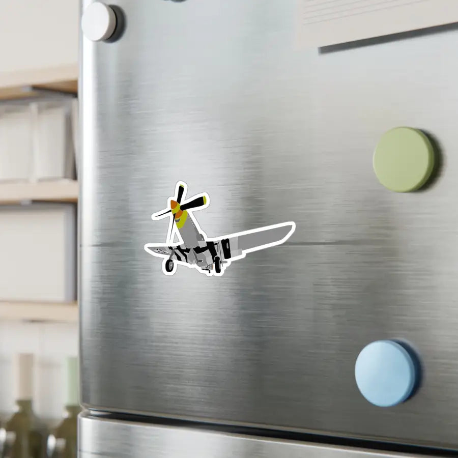 P-51D Mustang Kiss-Cut Vinyl Decal - Paper products - Gifts for pilots - Aviation apparel