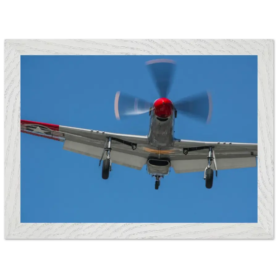 P-51D Mustang - Overhead Arrival - Print Material - Gifts for pilots - Aviation apparel